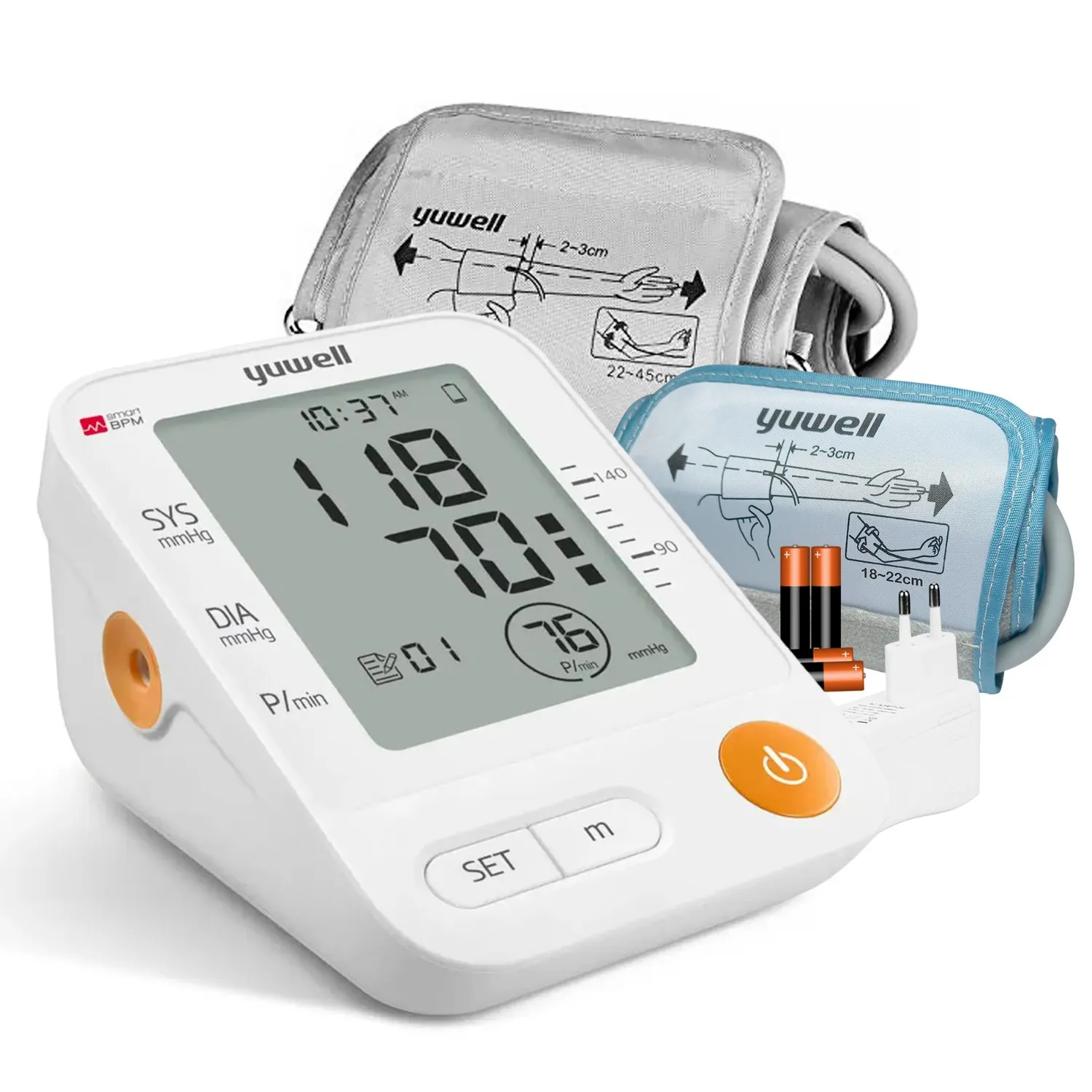 Tensiometro digital de brazo yuwell adulto/pediatrico