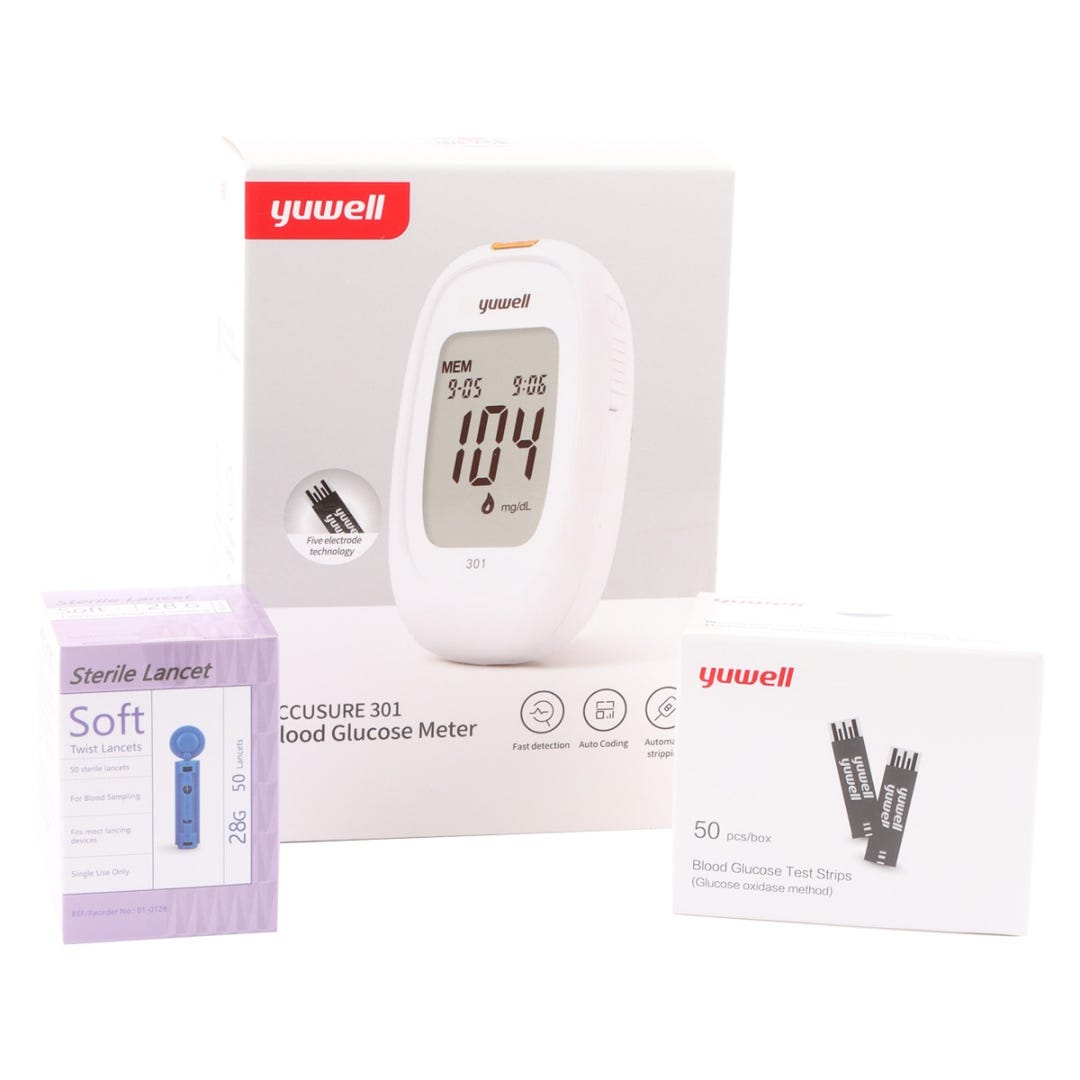 Kit glucómetro yuwell