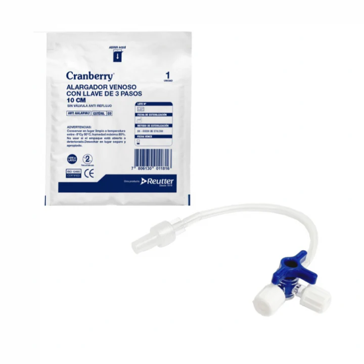 Alargador veneso con llave 3 pasos